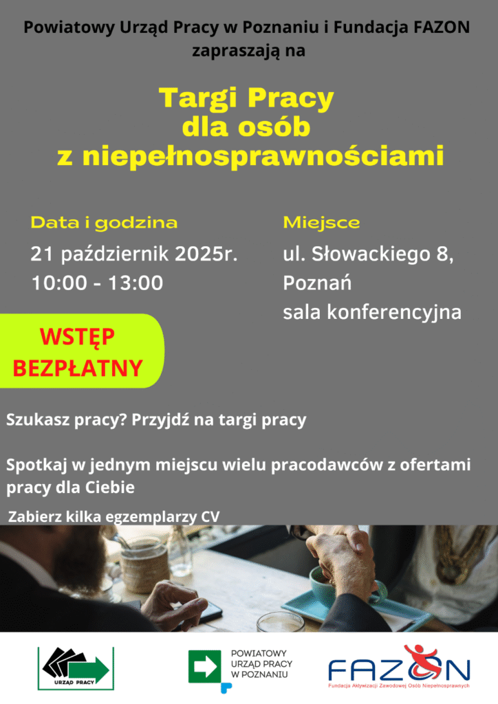 targi pracy dla osob z niepelnosprawnosiami poznan 2025